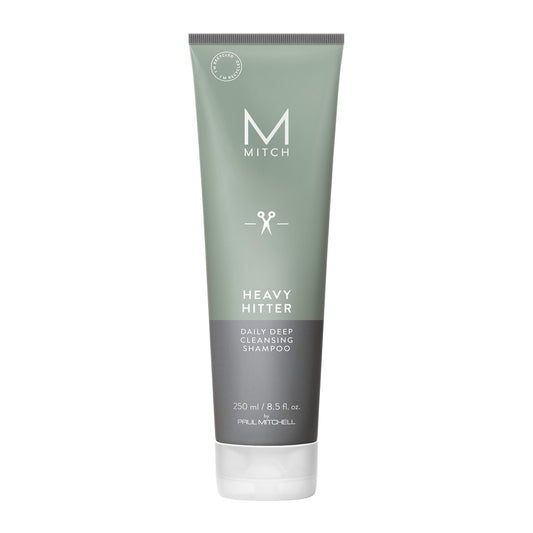 MITCH by Paul Mitchell Heavy Hitter Daily Deep Cleansing Shampoo for Men, For All Hair Types, 8.5 fl. oz.