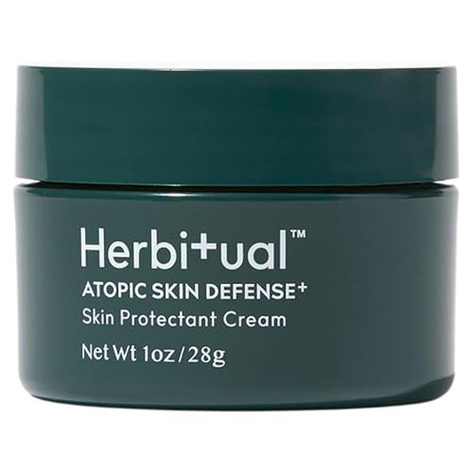 Herbitual Eczema Relief Balm ? Soothing Moisturizer for Face & Body, Dry & Sensitive Skin Barrier Protectant Cream, Flare-Up Treatment for Itchy, Irritated Skin, Steroid & Fragrance-Free