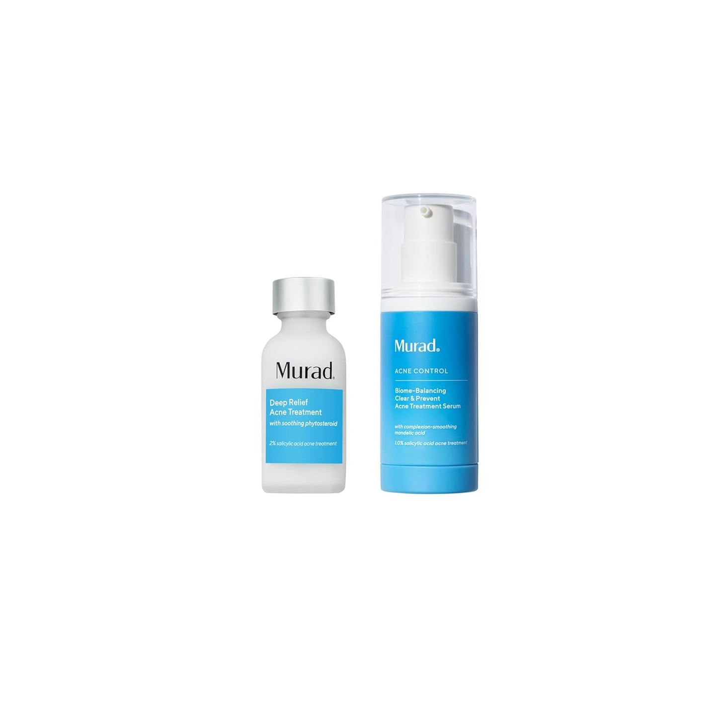 Murad Acne Treatment Combo | Deep Relief & Biome-Balancing Spot Treatments - Set of 2