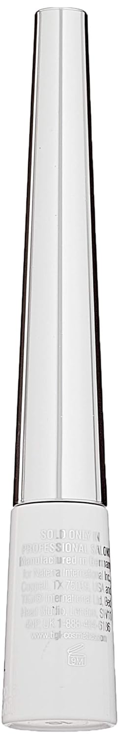 TIGI Cosmetics Black Patent Liquid Eyeliner - Long-Lasting, Smudge-Proof Formula | 0.08 Fl Oz