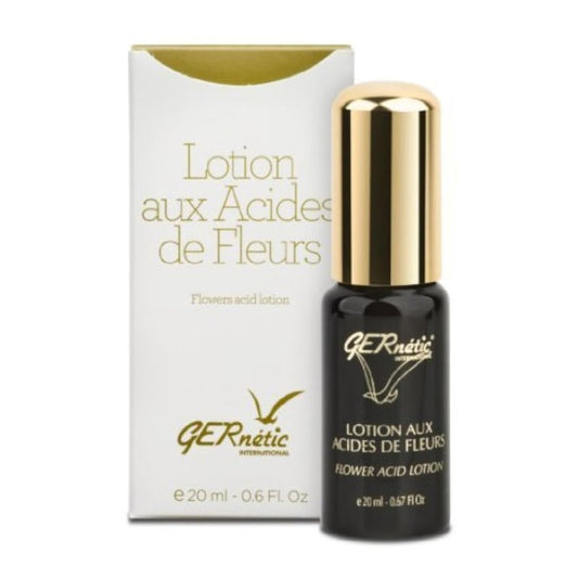 Gernetic Gentle Flower Acid Lotion AHA Peel, Natural Facial Resurfacing Care, 20ml