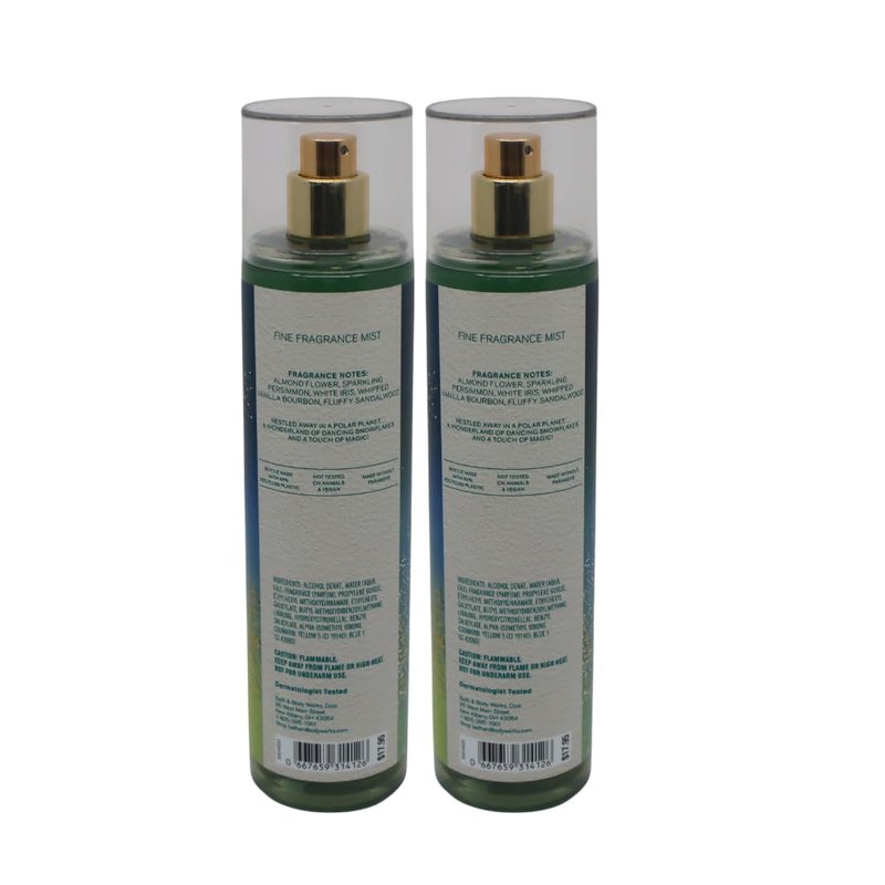 Magic In The Air Fine Fragrance Mist Gift Set - 2-Piece Holiday Set | 8 Fl Oz Each with Blue Bow