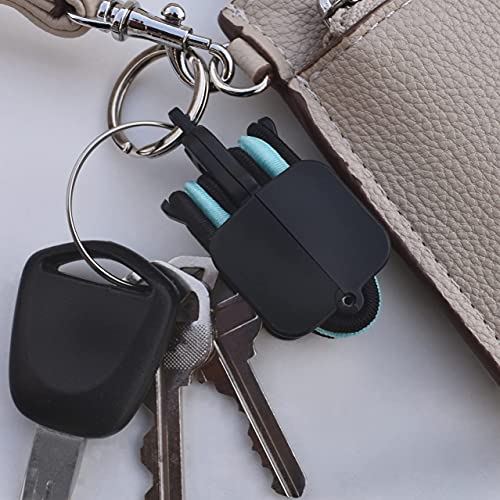 Portable Holder: Stylish Hair Tie Organizer With 3 Bonus Ties