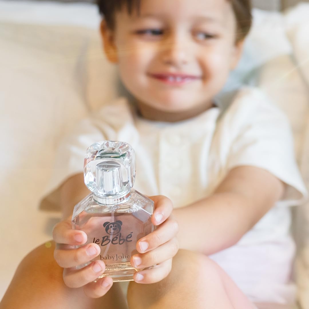 Baby Jolie Le Bebe Kids Perfume with Flower and Fruits Scent – Baby Perfume with Delicate Fragrance – Alcohol Free Baby Cologne Spray for Kids and Toddlers