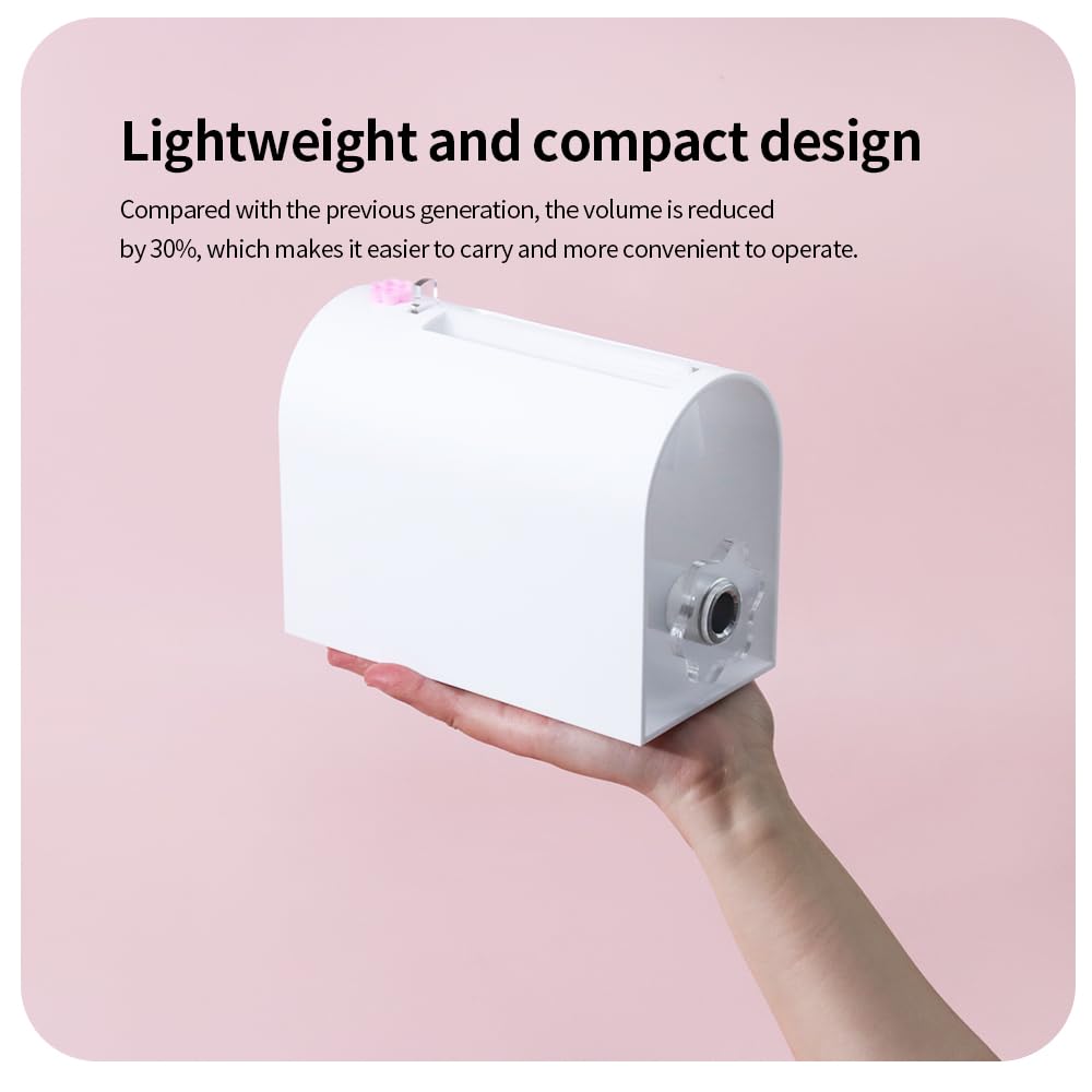 ANNAFRIS Eyelash Flowering Machine Lash Fan Maker Eyelash Separator Root Splitter Lash Fanning Machine(White)