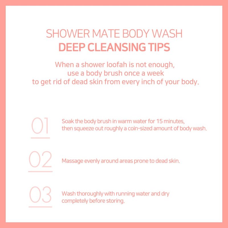 SHOWERMATE Natural Body Wash 42.3 fl oz, 1.2 kg (Peach)