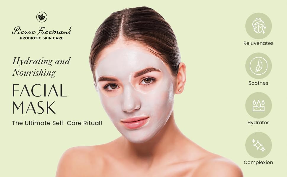Hydrating & Nourishing Face Mask with Oatmeal & Avocado | 8 oz. Moisturizing Treatment