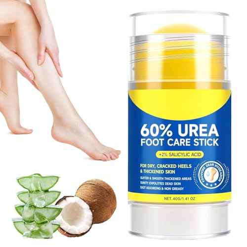 60% Urea Hydrating and Anti-Cracking Foot Cream, 2025 Upgraded Moisturising and Relieves Cracking and Dryness Foot Cream, Repairs and Hydrates Dry and Cracked Feet Hand (1)