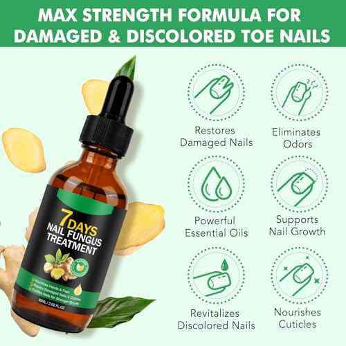 Ginger Nail Growth Strengthener Serum ? Ginger-Infused Nail Repair Oil for Care, Natural Nail and Strengthener Solution