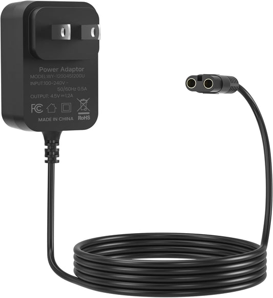 4.5V Charger for BaByliss GOLDFX Hair Clippers - Power Adapter for FX870, FX788, FX787, FX825, FX820, FX726, FXSSM