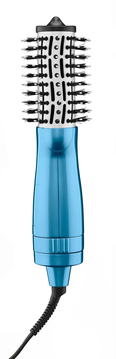 BaBylissPRO Nano Titanium 2 Inch Compact Hot Air Brush, Hair Styling Tools & Appliances, BNTMHBUC, Blue