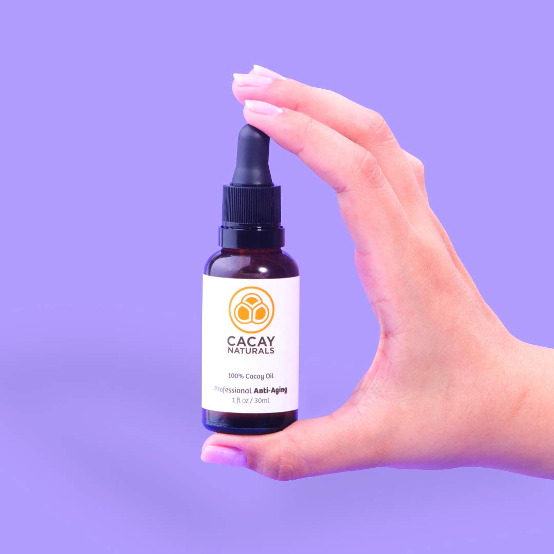 Cacay Naturals Face Oil - THE BEST Anti-Aging and Anti-Wrinkles For Your Skin. Contains 100% Pure Cacay Oil. Enjoy Younger and Healthier Skin Right Away !1 fl.oz
