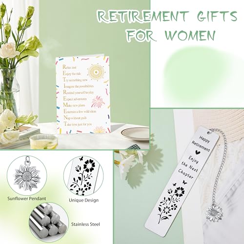 Retirement Gift for Woman, 2025 Cool Retired Gifts for Teacher Nurse Boss Coworker Best Friend, Unique Retirement Gifts for Women, Retired Gift Ideas Christmas Gifts