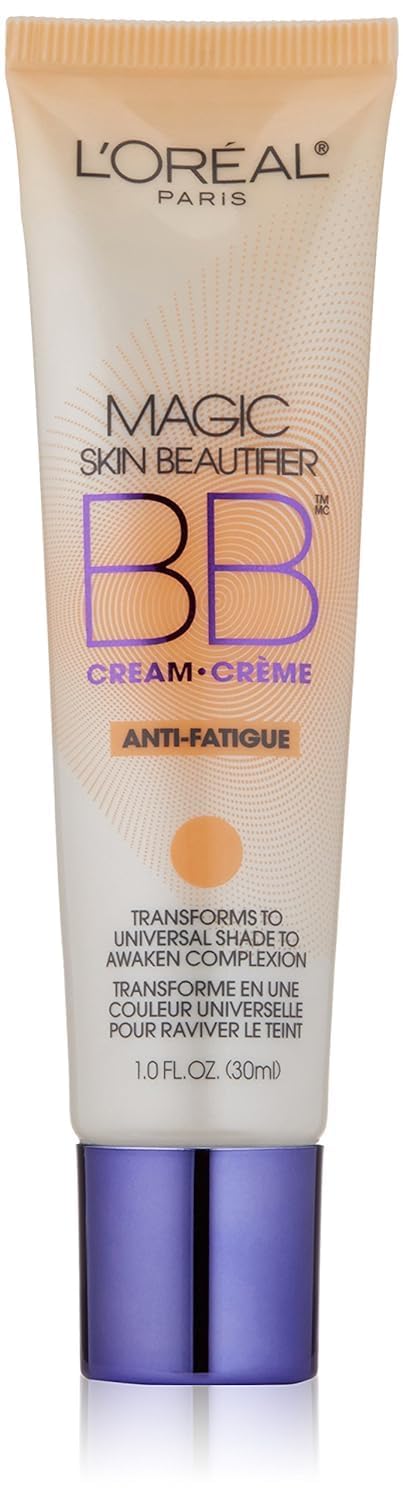 L'Oréal Paris BB Cream - Anti-Fatigue Tinted Moisturizer, 1 fl oz | Perfect Skin Enhancer