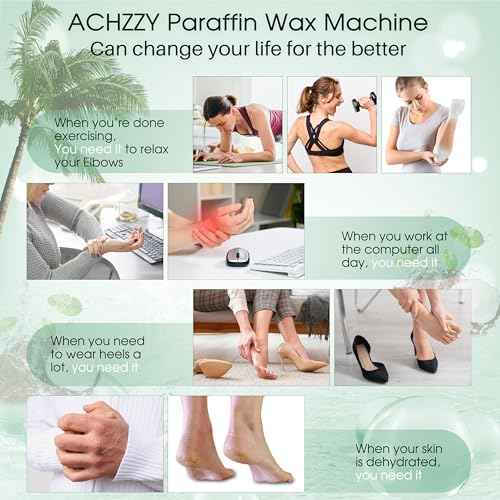 Natural Paraffin Wax Refills, 12-Pack Paraffin Wax Blocks of Coconut Scent for Paraffin Bath, Paraffin Wax for Hand and Feet for Deep Hydration, Moisturizing and Nourish(Coconut)