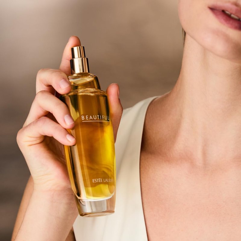 Estée Lauder Beautiful Eau de Parfum Spray with Notes of Rose, Lily, Tuberose & Orange Flower | Perfumes for Women, 3.4 Fl Oz