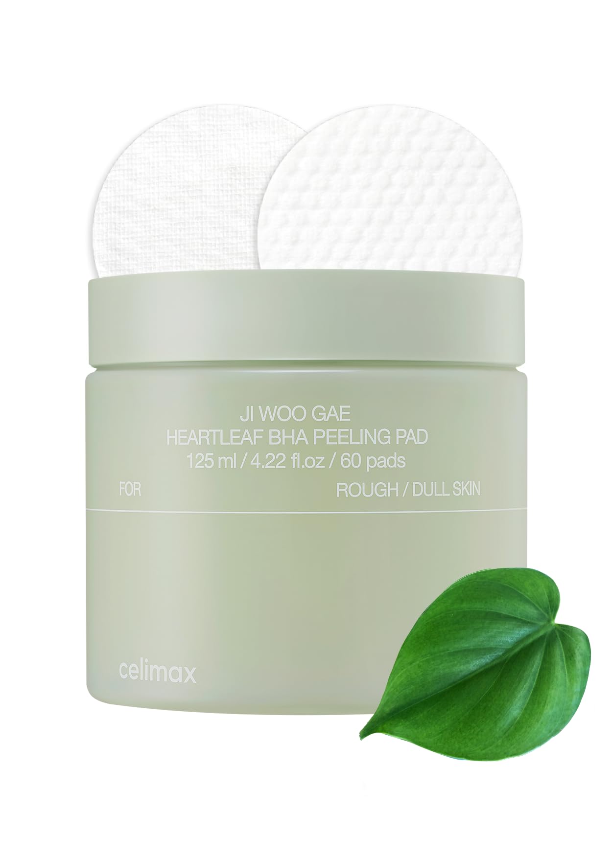 celimax Ji.Woo.Gae Heartleaf BHA Peeling Pad(60 pads) + Noni Energy Ampoule 30ml Bundle