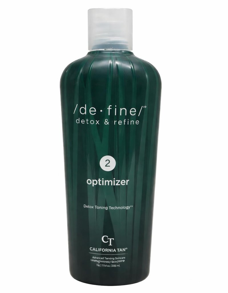 California Tan De-Fine Optimizer Step 2 Tanning Bed Lotion 8 fl oz