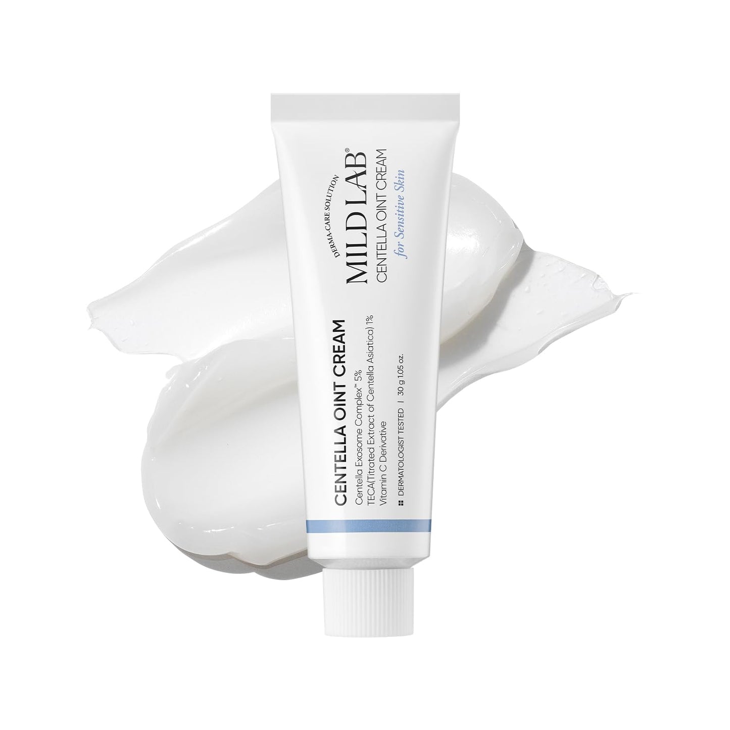 MILDLAB Centella Oint Cream | Facial Cream for Troubled & Sensitive Skin with TECA, Niacinamide, Centella Exosome | Spot Care, Korean Skin Care (30 g/1.05 oz)