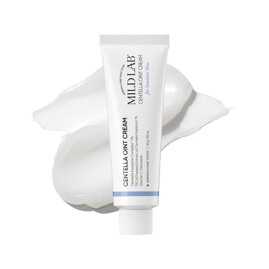 MILDLAB Centella Oint Cream | Facial Cream for Troubled & Sensitive Skin with TECA, Niacinamide, Centella Exosome | Spot Care, Korean Skin Care (30 g/1.05 oz)