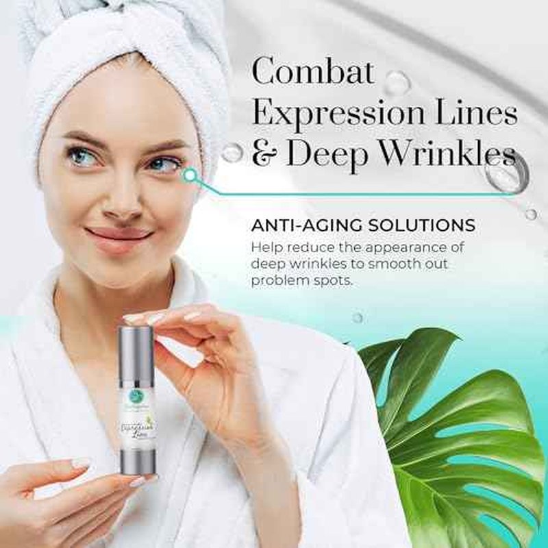 Expression Line Deep Wrinkle Anti-Aging Serum Matrixyl 3000 Argireline Syn-Ake Snap 8 Spin Trap Hyaluronic Acid Crow's Feet Forehead Skin Perfection