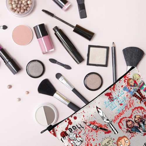 TSOTMO Til the End Makeup Bag - Horror Movie Gift for Daughter
