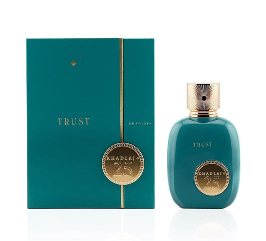Khadlaj 25 Trust Eau de Parfum Spray for Unisex, 3.4 Ounce