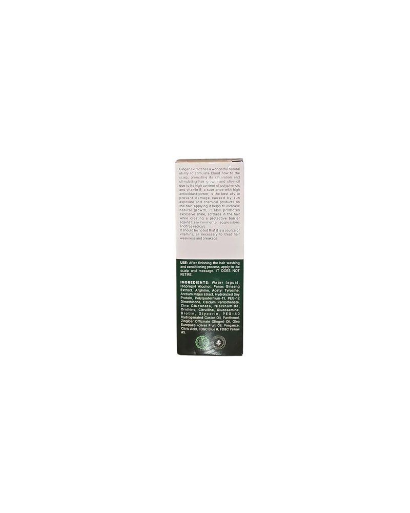 Advanced Hair Growth Stimulator - Ginger & Olive Dropper for Restoring Hair Follicles | 4oz