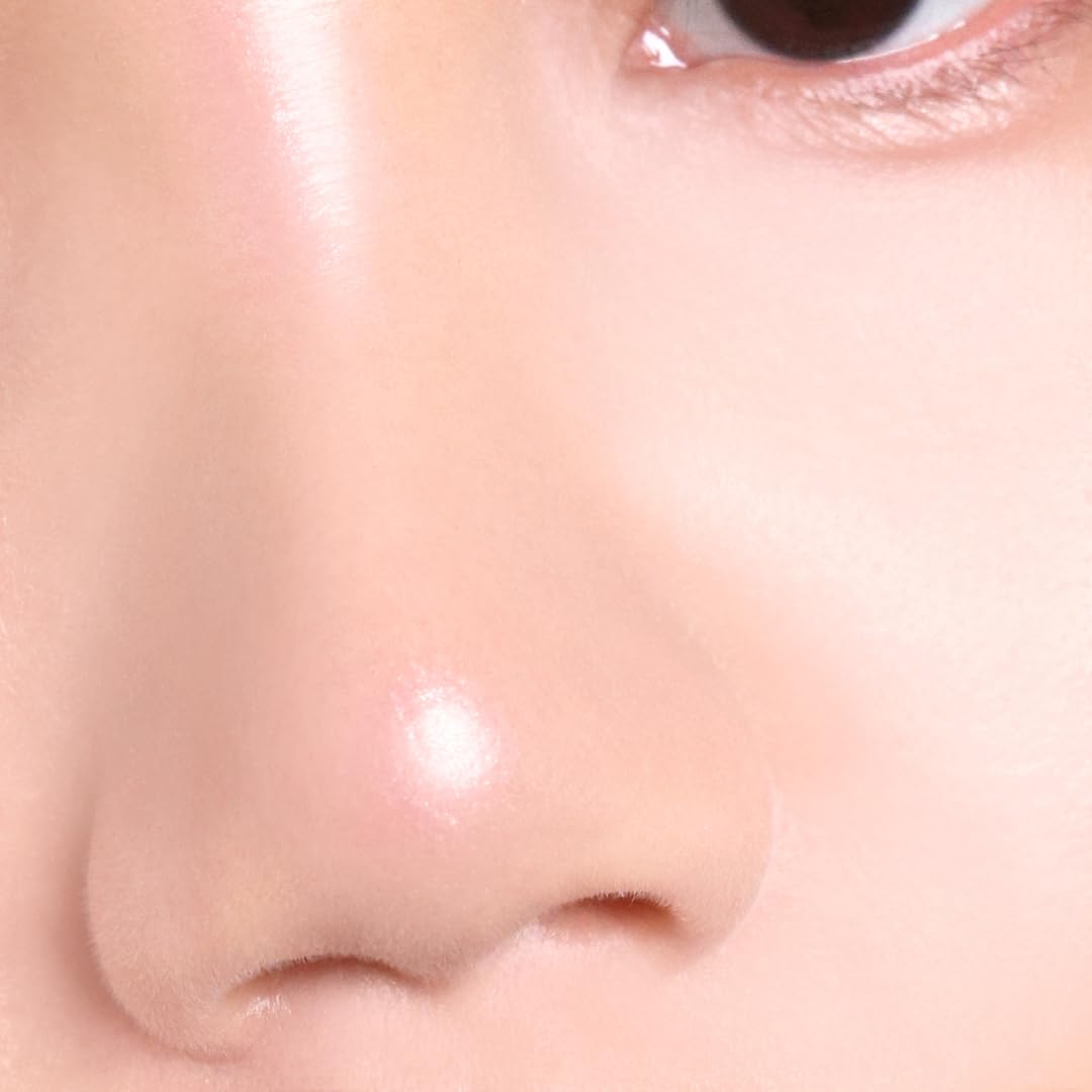 Pink Diamond Face Highlighter - Luminous Jelly Powder for Rose Gold Glow | Vegan Korean Beauty Makeup