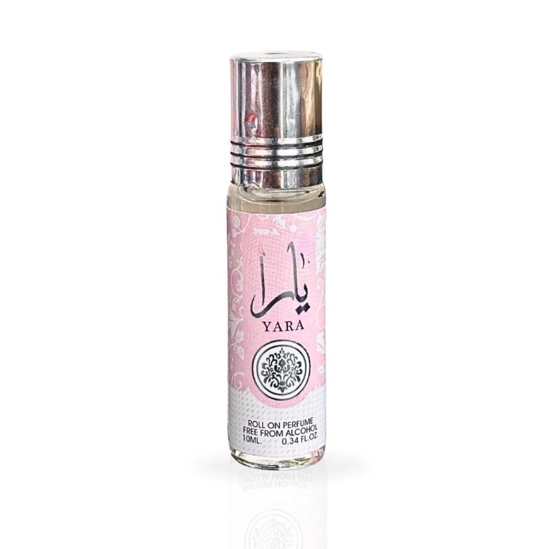 Lattafa Yara Roll-On Perfume Oil - 0.34 Fl Oz (Pack of 12)