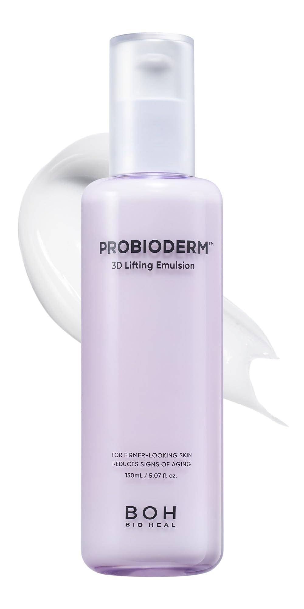 BIOHEAL BOH Probioderm™ 3D Lifting Emulsion 5.07 fl oz (150 ml) | Skin Firming Emulsion with 17-Peptide Complex for Improved Elasticity & Hydration | Lifting & Moisturizing for Daily Skincare
