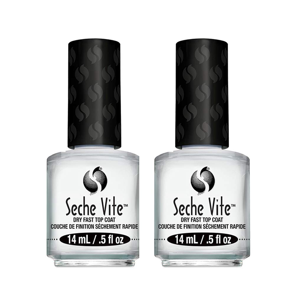 Seche Top and Base Coats for Nail Polish Manicure Pedicure