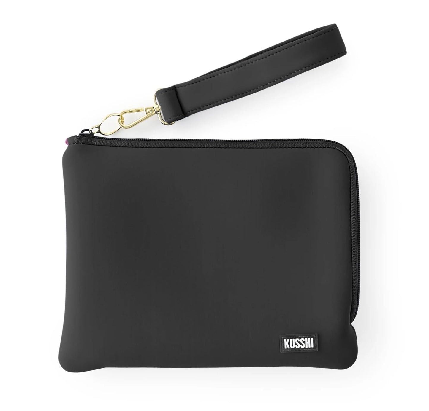 KUSSHI Wristlet Clutch (Black/Pink)