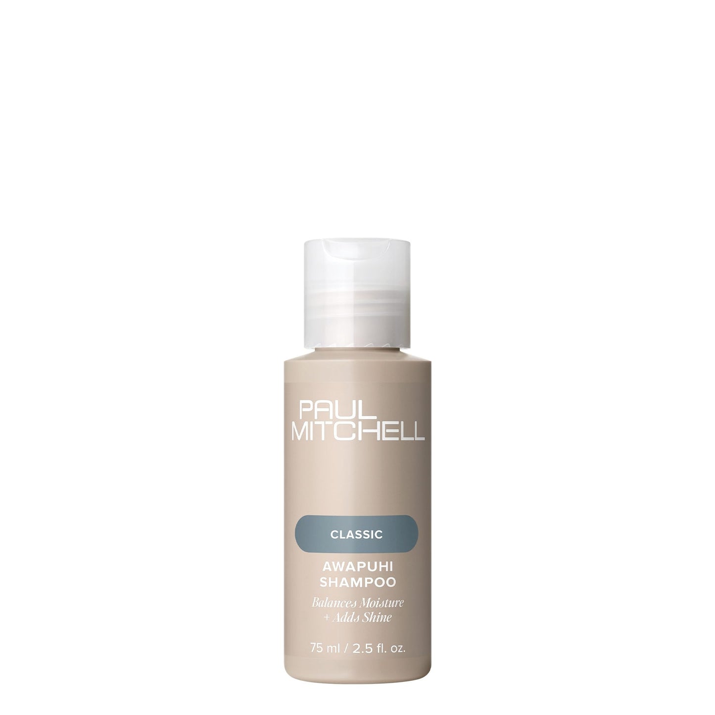 Paul Mitchell Awapuhi Shampoo, Balances Moisture + Adds Shine, For All Hair Types, Especially Fine + Static-Prone Hair, 2.5 fl. oz.