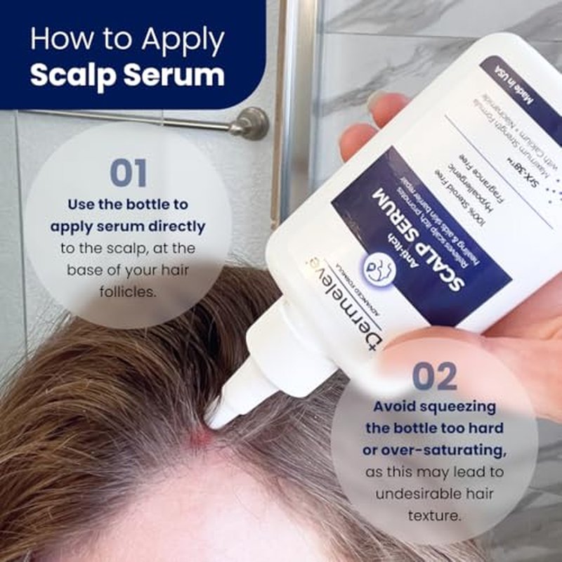 Dermeleve Itch-Free Bundle with 2 oz Cream and Scalp Serum (2 Items)