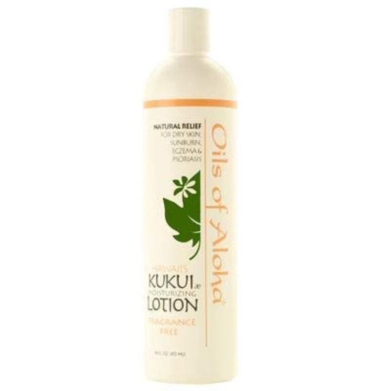 Kukui Moisturizing Lotion - Unscented Hydrating Lotion for Dry Skin | 16oz