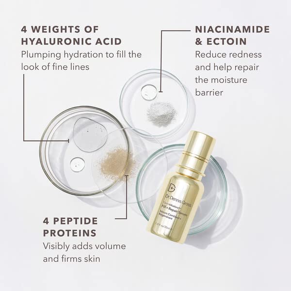 Dr. Dennis Gross DermInfusions Fill + Repair Serum - Plumps & Repairs Fine Lines | 1 oz