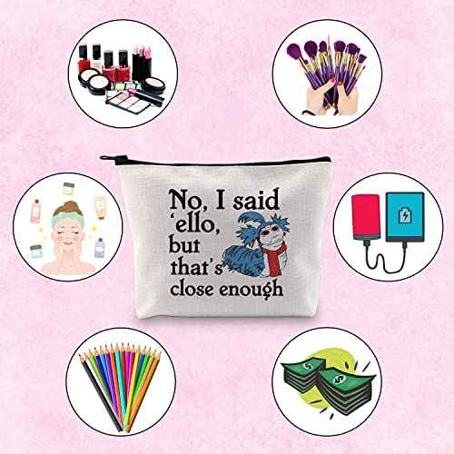 Cute Ello Worm Inspired Gift Zipper Pouch Makeup Bag