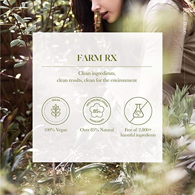 Farm Rx Bakuchiol Cream - Anti Aging Face Moisturizing Vegan Cream (Natural Alternative to Retinol) to Tighten Skin and Bring Radiance to Face,(90 ml/3.04 fl oz) Clean Beauty