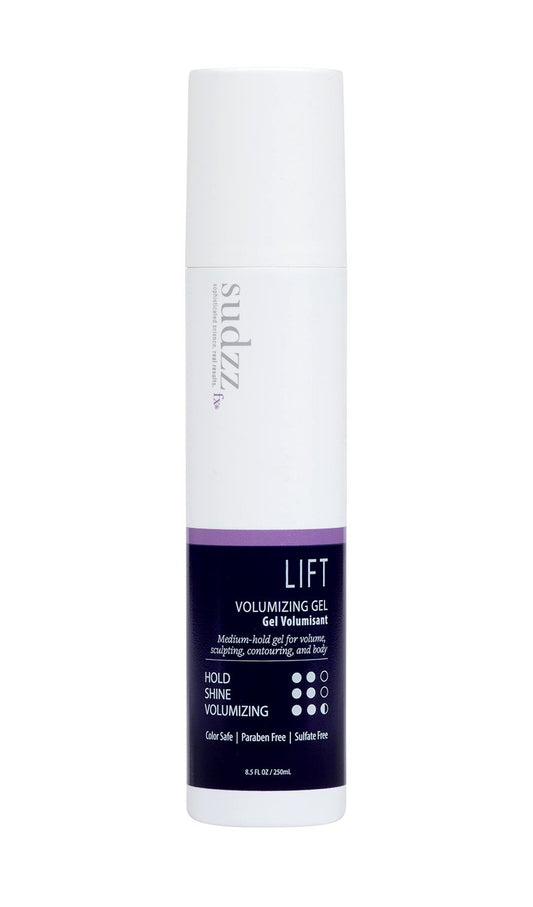 SUDZZFX LIFT Volumizing Gel, 8.5 Fl Oz (Formerly Zephyr) – Spray for Fine Hair Shine & Medium Hold – Thickening Formula for Men & Women