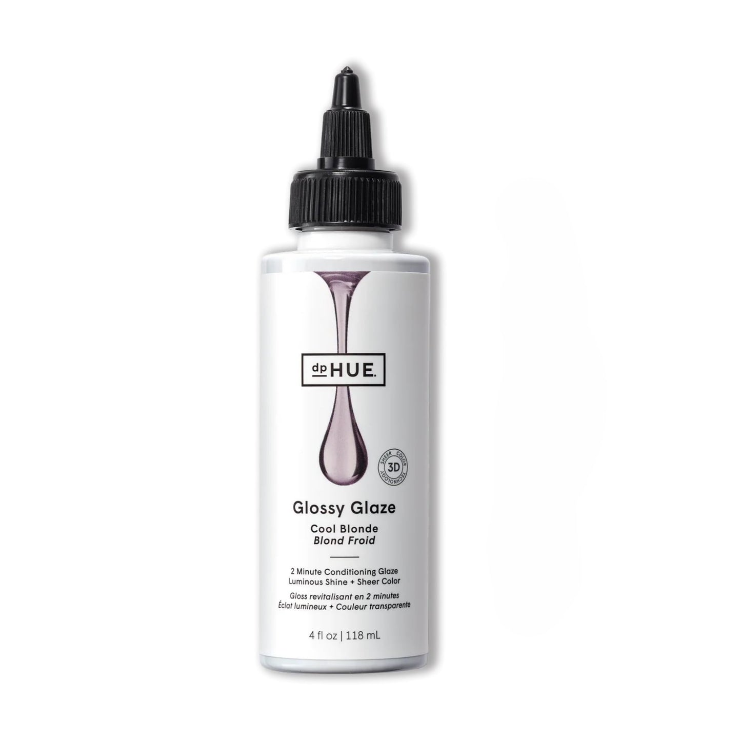 dpHUE Glossy Glaze, Cool Blonde - In-Shower Liquid Hair Gloss for Luminous Shine & Sheer Color - Paraben, SLS & SLES Sulfate Free - Leaping Bunny Certified