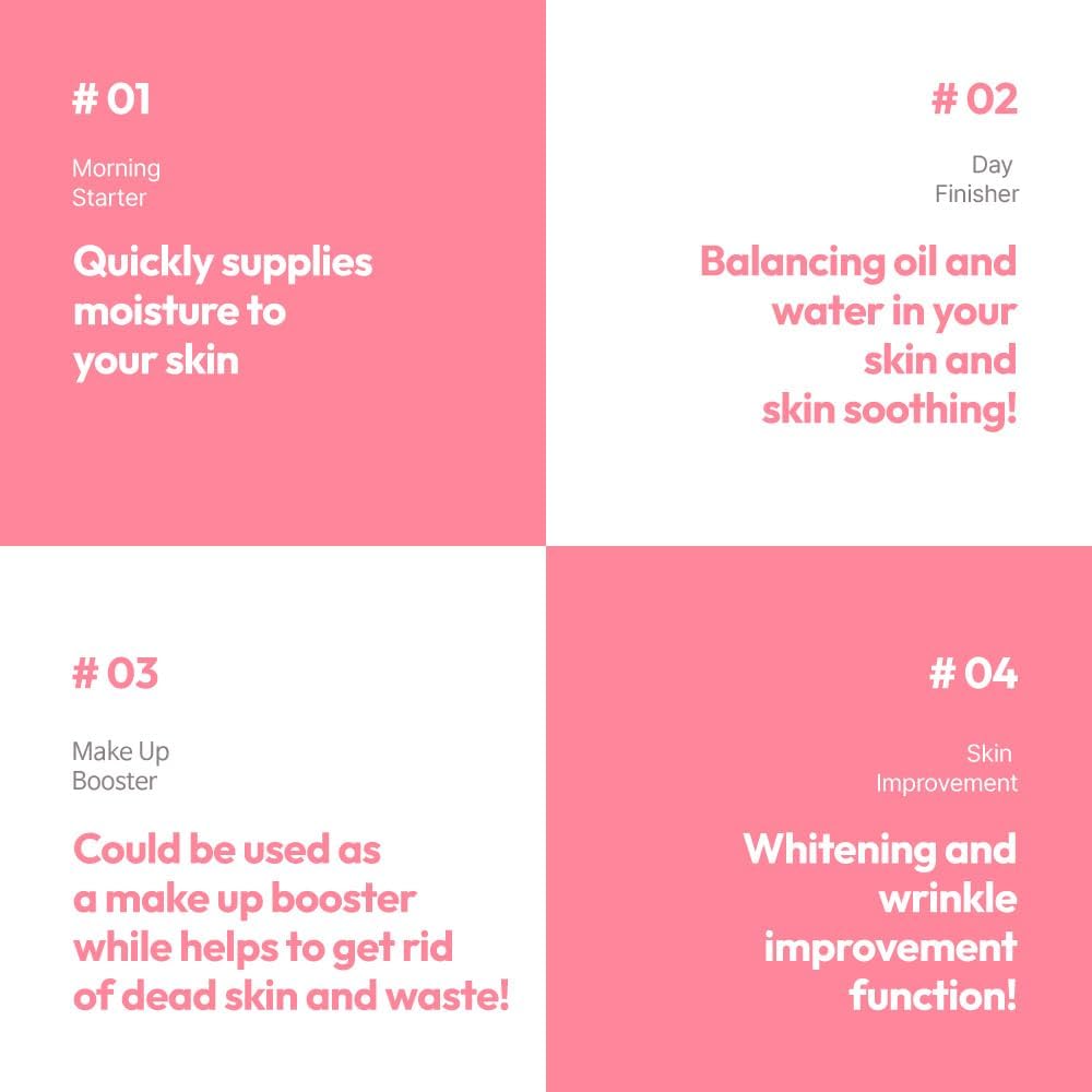 G9SKIN Milky Korean Face Toner - Hydrating 300ml for Dry & Sensitive Skin | Lightweight Moisturizer