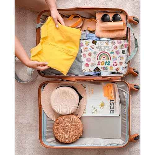 13 Year Old Girl Gifts Makeup Bag for Girls, Her, Teenage, Sister, Daughter, Granddaughter, Cute 2012 13th Birthday Decorations for Girls, Christmas, Cosmetic Travel Pouch