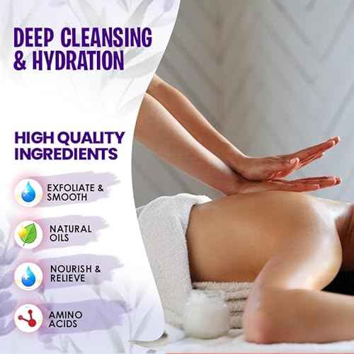 SPA REDI - Body and Foot Cream Mask, Lavender and Wildflower, 16 Oz - Pedicure Massage for Tired Feet and Body, Hydrating, Fresh Skin - Infused with Hyaluronic Acid, Amino Acids, Panthenol