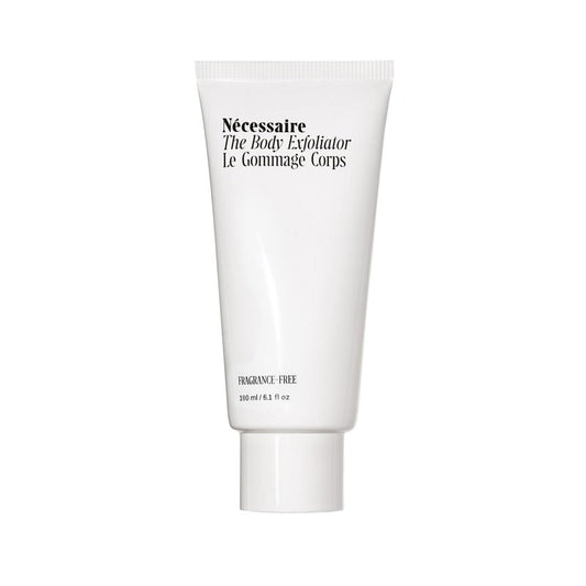 Nécessaire The Body Exfoliator. AHA/BHA/PHA. Resurface Skin. Smooth KP and Rough Patches. Hypoallergenic. Dermatologist-Tested. 180 ml / 6.1 fl oz