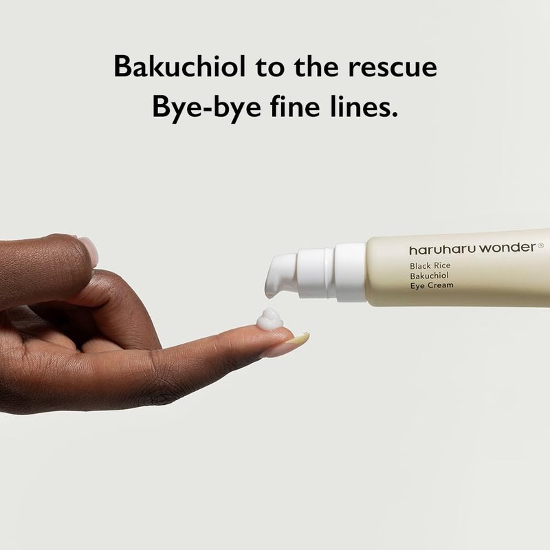 Haruharu Wonder Black Rice Bakuchiol Eye Cream - Anti-Aging Natural Retinol | 0.67 fl. oz / 20ml