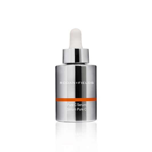 Rodan + Fields Pure C Serum | 10% Ascorbic Acid Vitamin C Formula for Refined-Looking Skin | Antioxidant Support for Daily Skincare | Water-Free Formula | Non-Comedogenic Facial Serum
