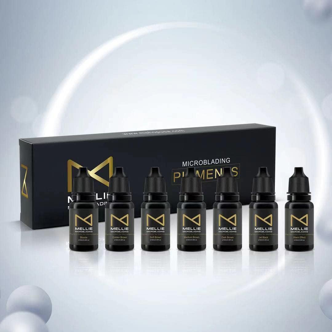 Microblading Pigment - Medium Brown 10 ml | Medical Grade, No Mixing, Long Lasting for Professionals