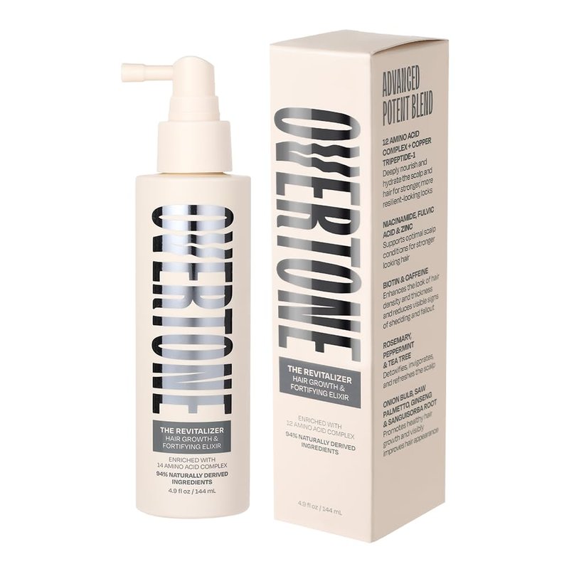Revitalizer Hair Growth Elixir - 14 Amino Acid Complex, Naturally Derived | 144 mL