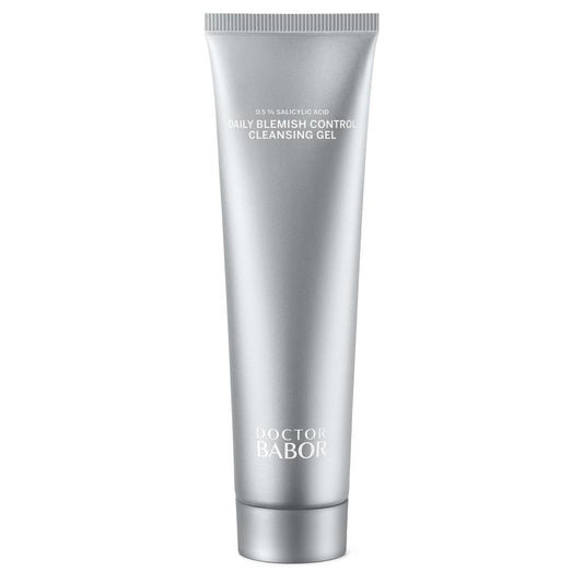 BABOR DOCTOR Daily Blemish Control Cleansing Gel with Salicylic Acid for Oily Skin, Deep Pore Cleanser to Help Reduce the Appearance of Blemishes